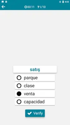 Turkish - Spanish android App screenshot 3