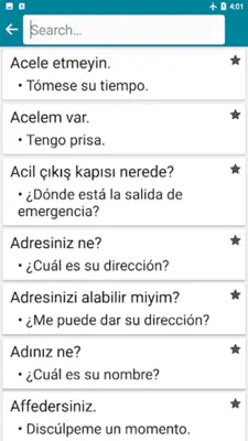 Turkish - Spanish android App screenshot 4