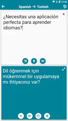 Turkish - Spanish android App screenshot 5