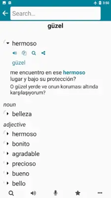 Turkish - Spanish android App screenshot 6